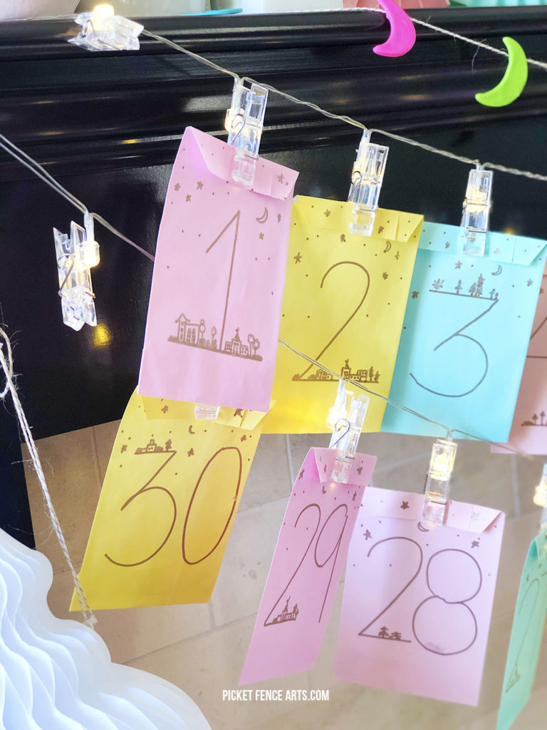 DIY Ramadan Countdown Calendar